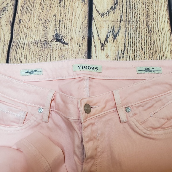 Vigoss The Jagger Skinny Size 11 / 31 | Pink Wash - Picture 4 of 7